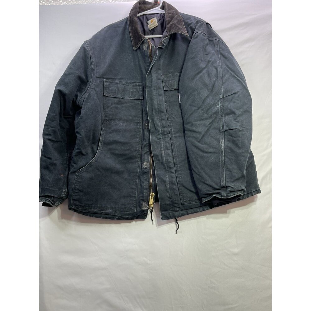 Vintage Carhartt Jacket CO3 BLK Black Men's Size 48 Barn Jacket Made in USA